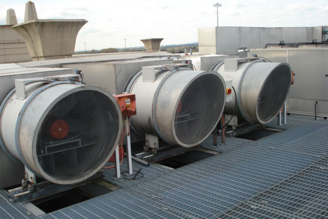 Reference photograph of smoke extraction equipment